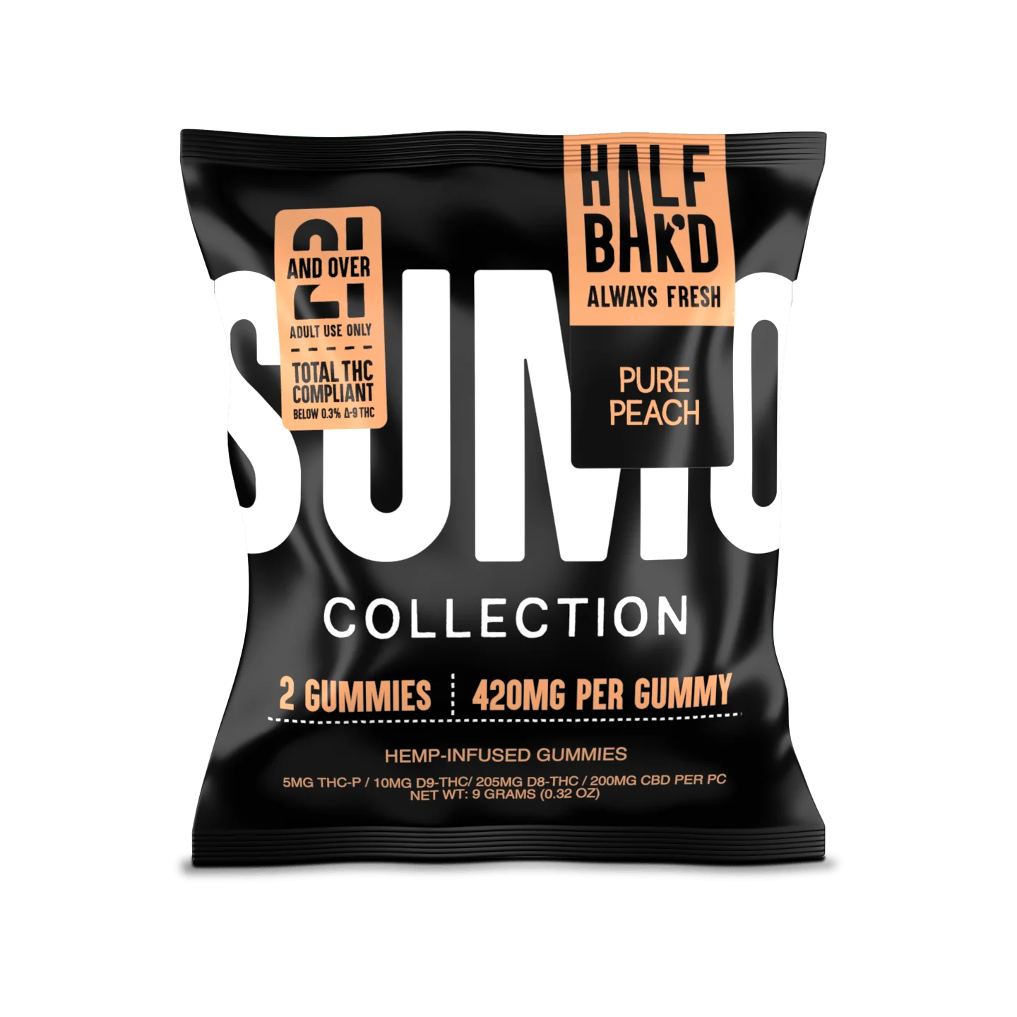 Half Bak'd Sumo Gummies - 2pk - 30ct