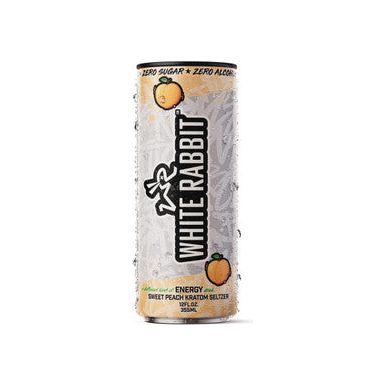 White Rabbit - Energy Kratom Seltzer - 12oz
