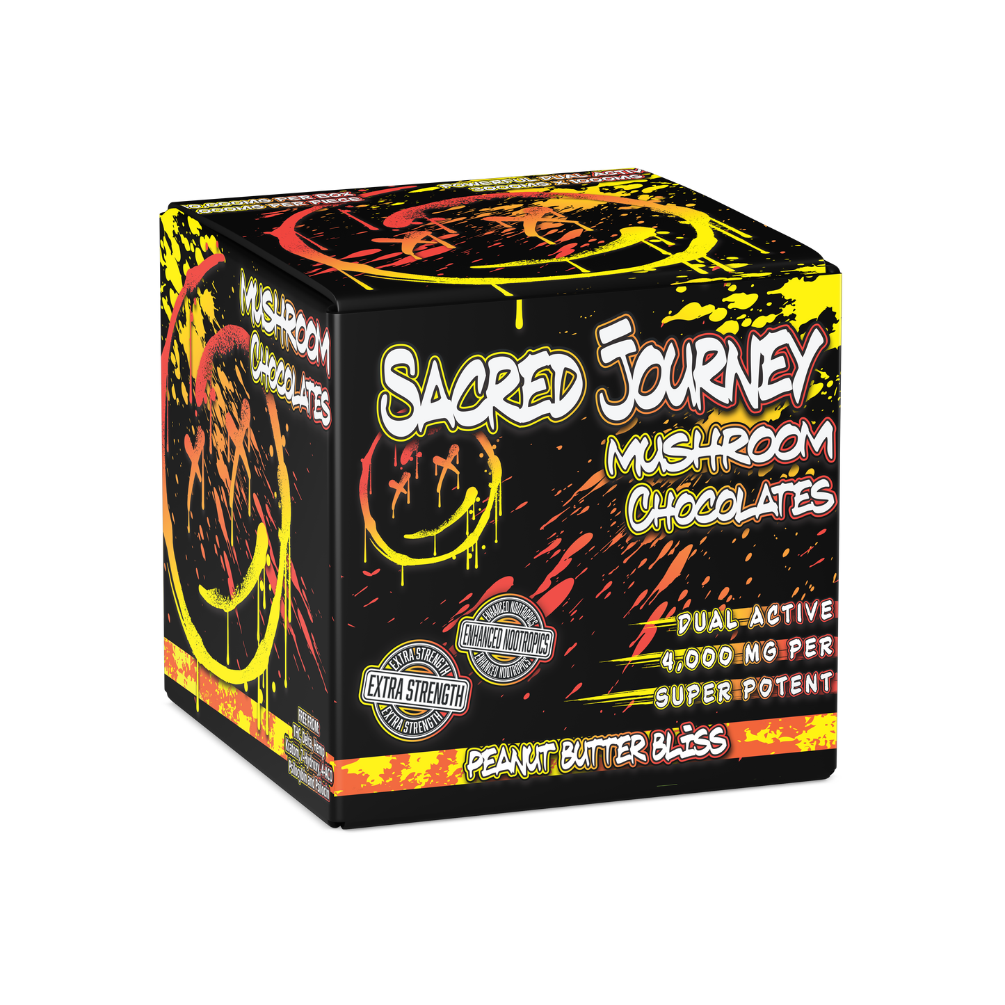 Sacred Journey Extra Strength Mushroom Chocolate Singles - 20ct