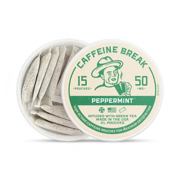 Alp 50mg Caffeine Pouches 15pk - 5ct - Peppermint