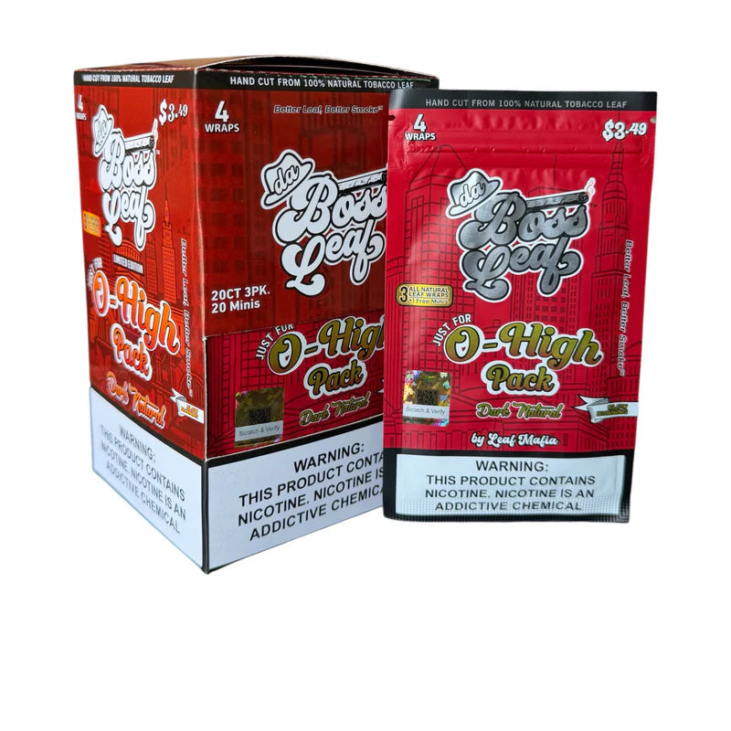 Boss Leaf Wraps ($3.49) - 3pk - 20ct