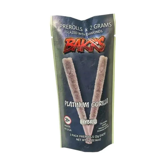 Bakrs - 2g Pre-Roll Diamonds - 2pk - 10ct
