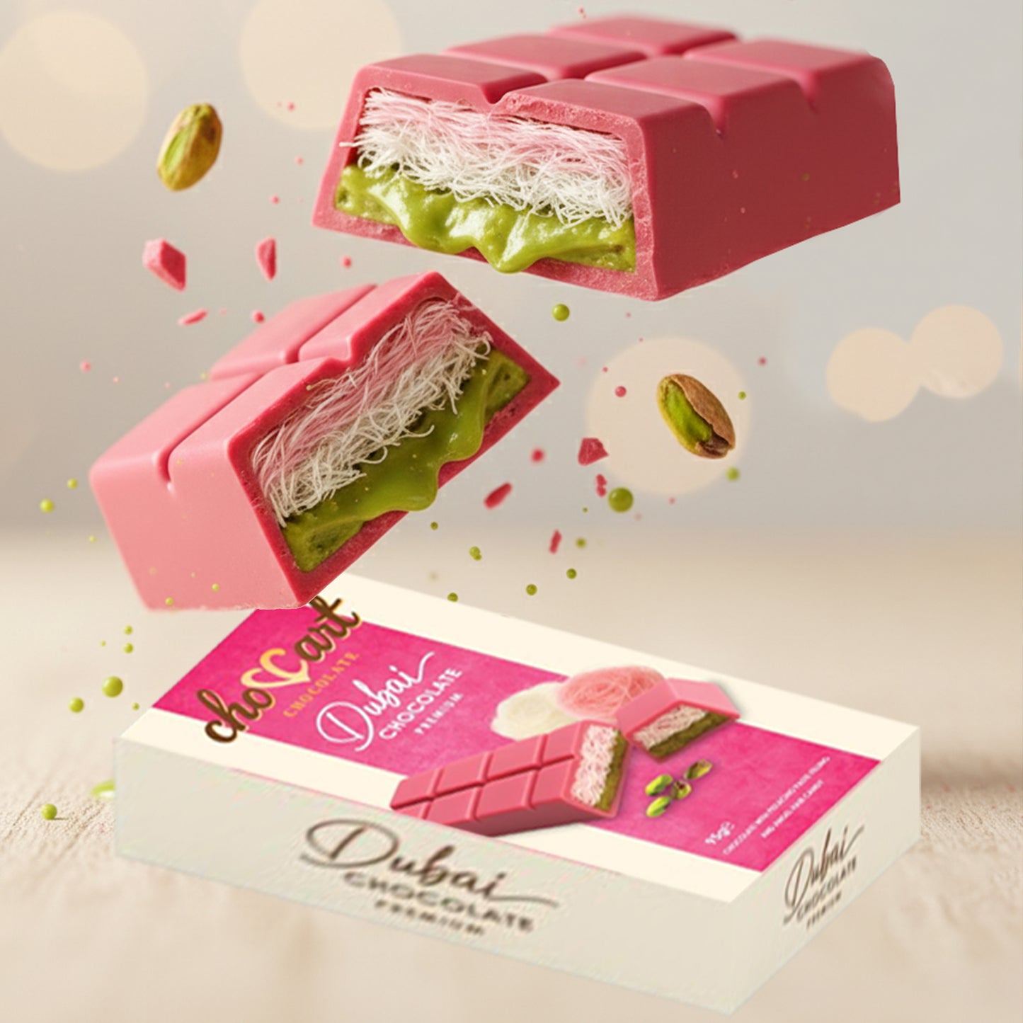 Choccart - Dubai Chocolate - 24ct