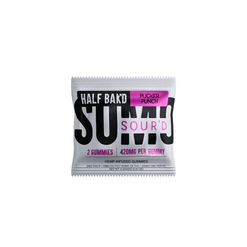 Half Bak'd - Sour'd Gummies | 2pk | 30ct