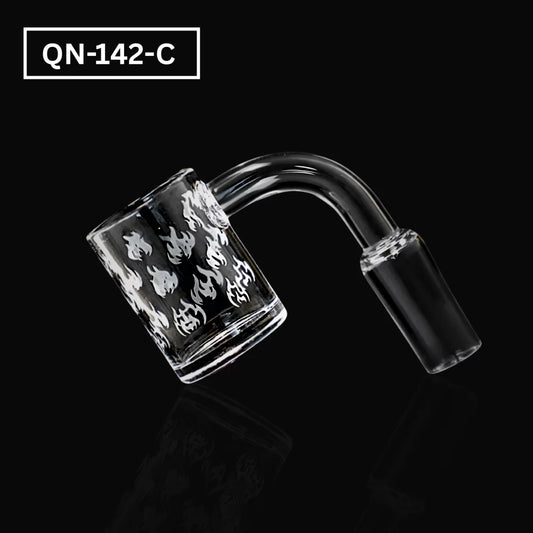 Banger - 14mm Sand Blasted Art - C