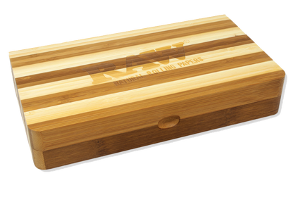 Raw - Backflip Striped Bamboo Magnetic Rolling Tray