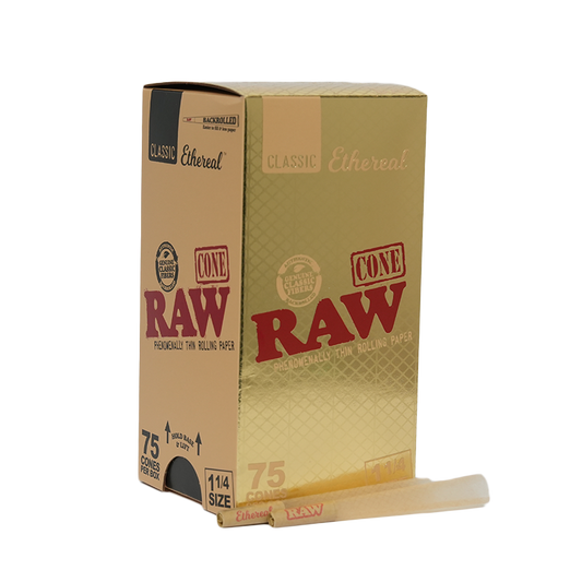 Raw - Ethereal Cones - 75ct - Assorted Sizes