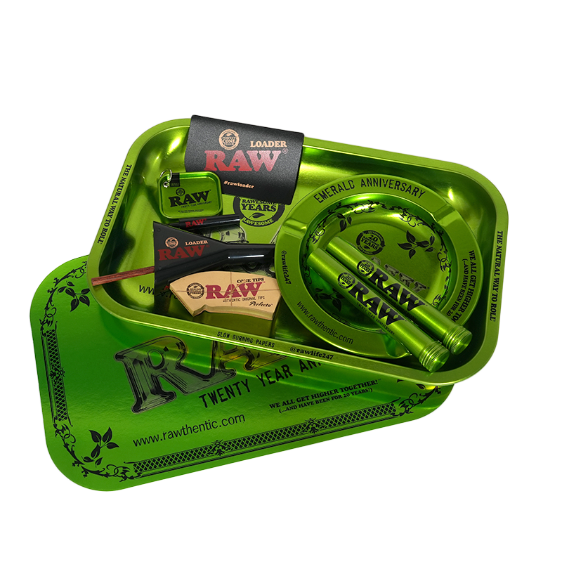 Raw 20th Anniversary Gift Set - Emerald