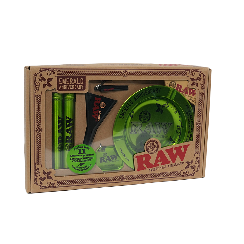 Raw 20th Anniversary Gift Set - Emerald