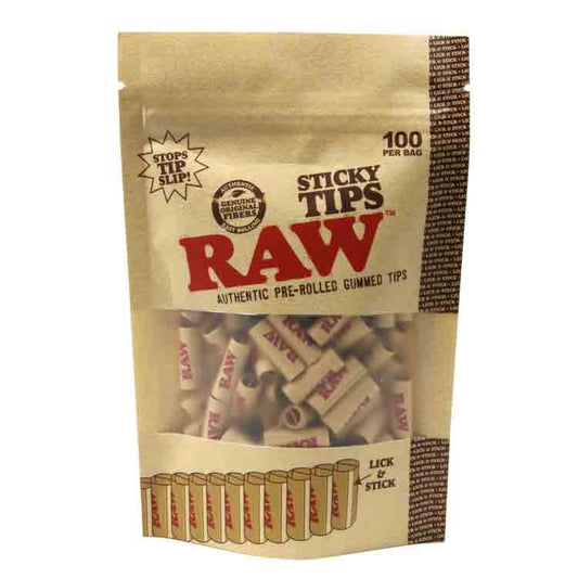 Raw Pre-rolled Sticky Tips - 100ct