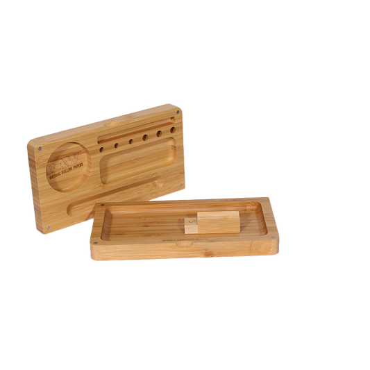 Raw - Rolling Tray - Backflip Striped Bamboo