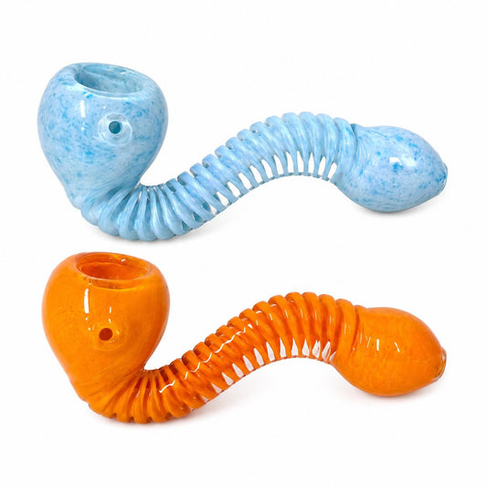 HP - 2ct - 4" Sherlock Twisted Frit - Asst