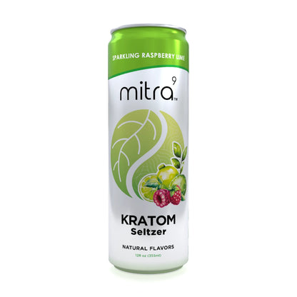 Mitra9 - Kava Seltzer - Coconut Lychee - 500mg - 12oz