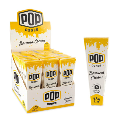 Pop - Cones - Ultra Thin - 1 1/4 - 6pk - 24ct