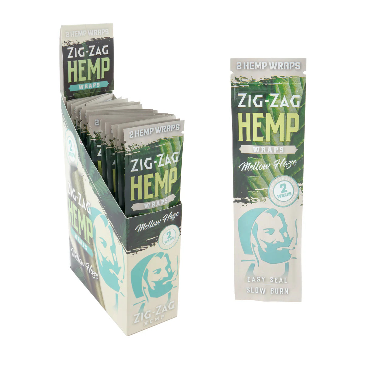 Zig Zag - Hemp Wraps - Georgia Fields - 2pk - 25ct [ 2607F ]