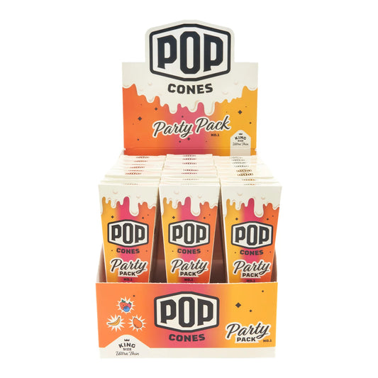 Pop Cones Ultra-Thin King Size - 3pk - 24ct - Party Pack No. 1