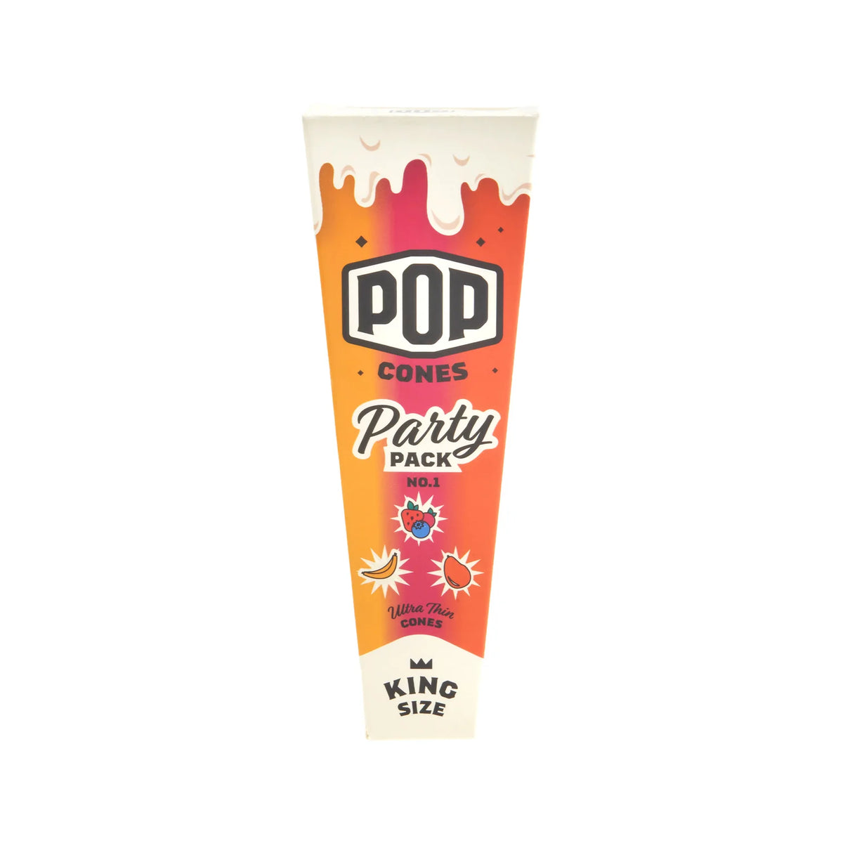 Pop Cones Ultra-Thin King Size - 3pk - 24ct - Party Pack No. 1