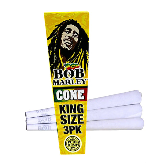 Bob Marley - Cones - King w/ Filter Tip - 3pk - 33ct