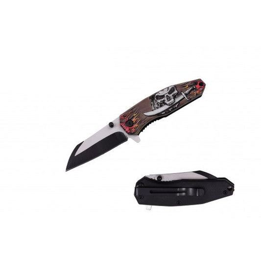 Razor Tactical - Pirate 4.5" Premium Flip Pocket Knife
