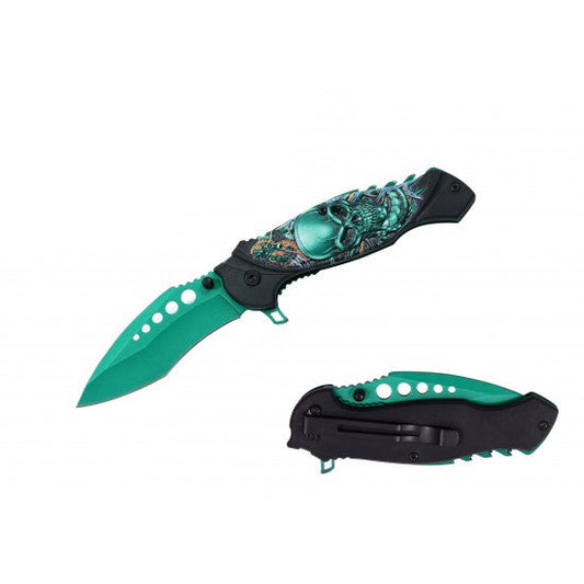 Razor Tactical - Premium Flip Knife [ RT-7139GN ]