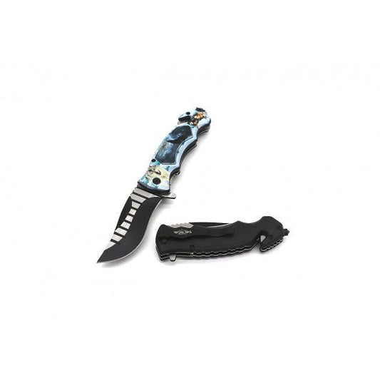 Razor Tactical - Flip Knife - Blue Wolf