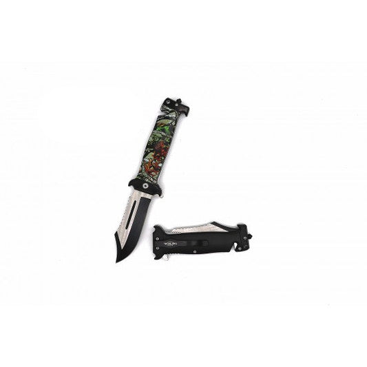 Razor Tactical - Flip Knife - Camo Rescue