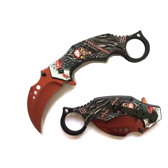 Razor Tactical - Premium Flip Knife [ RT-7361RD ]