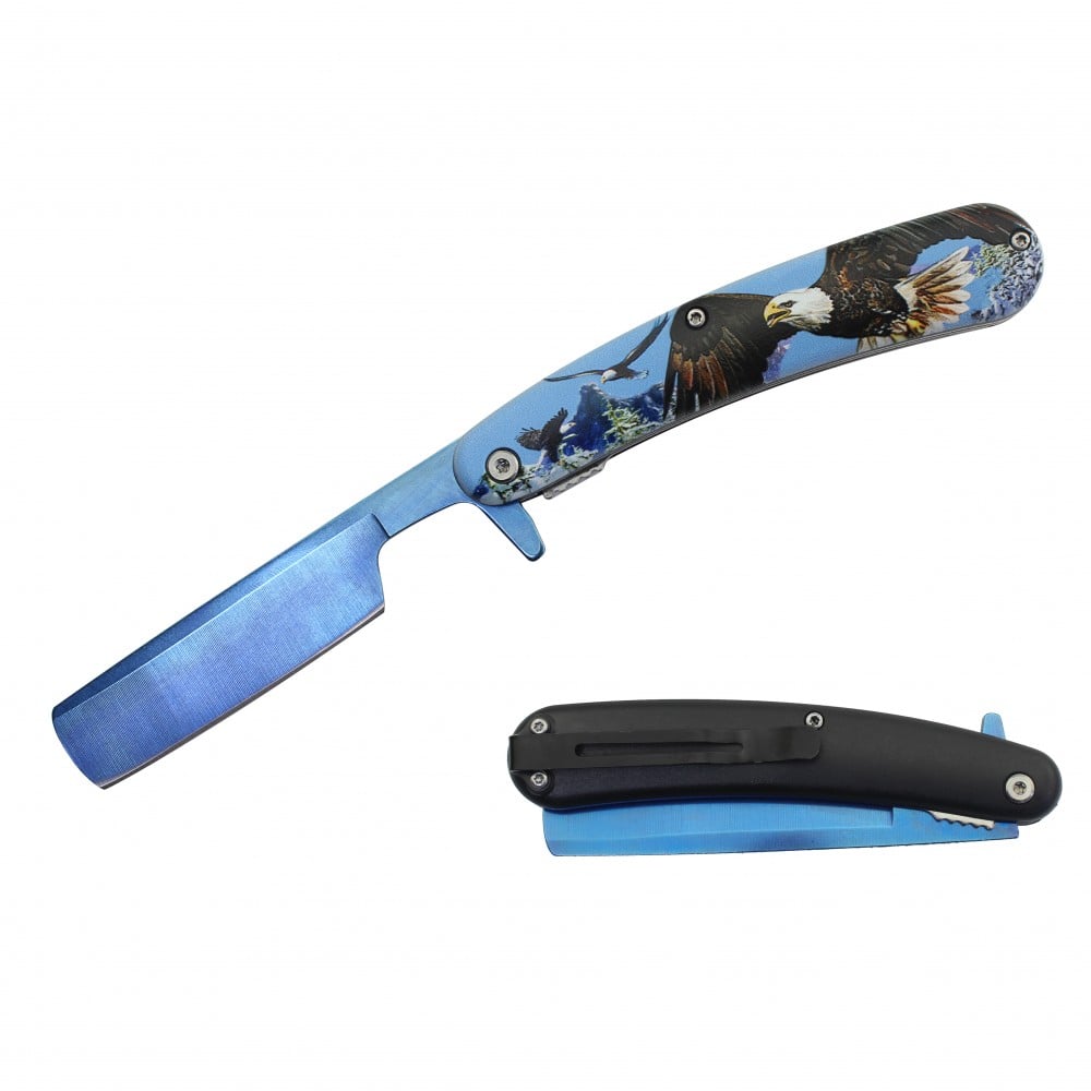 Flipped Razor Razor Tactical - Premium Flip Knife - RT-7369EG – Metro Smoke Wholesale