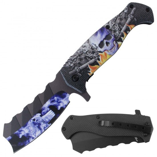 Razor Tactical - Premium Flip Knife [ RT-7385PP ]
