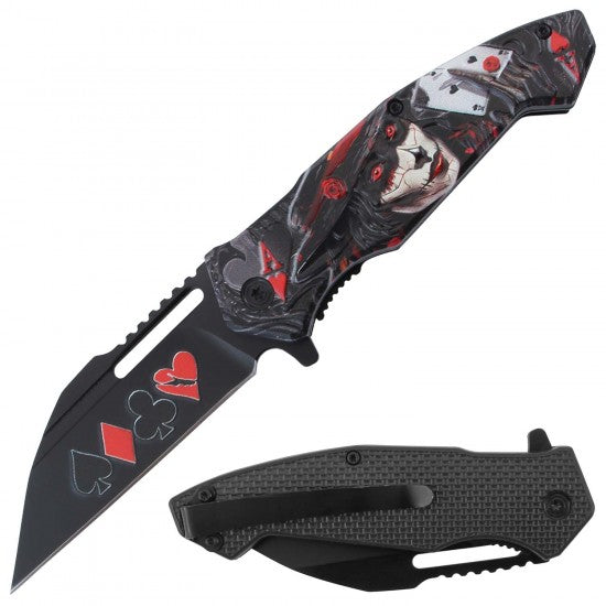 Razor Tactical - Premium Flip Knife [ RT-7387RD ]