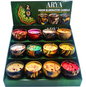 Arya Smoke Odor Eliminator Candle Display - Assorted - 12ct