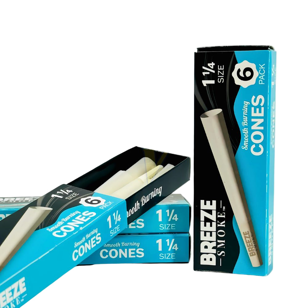 Breeze 1 1/4 Cones - 6pk - 18ct