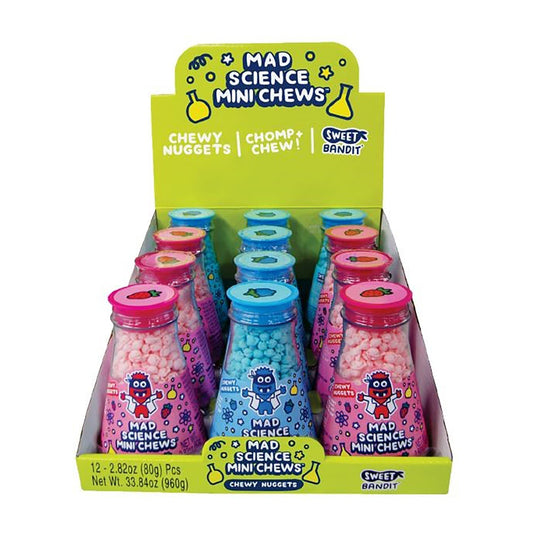 Mad Science Mini Chews Candy - 12ct