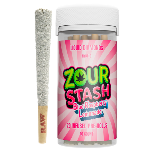 Zour Stash - 2g Pre-Roll THCA - 10ct
