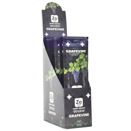 Zooted - Hemp Wraps - Grapevine - 2pk - 25ct