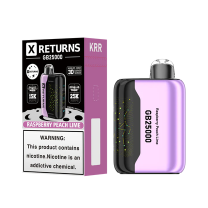 X Returns 25k - 18ml - 5ct
