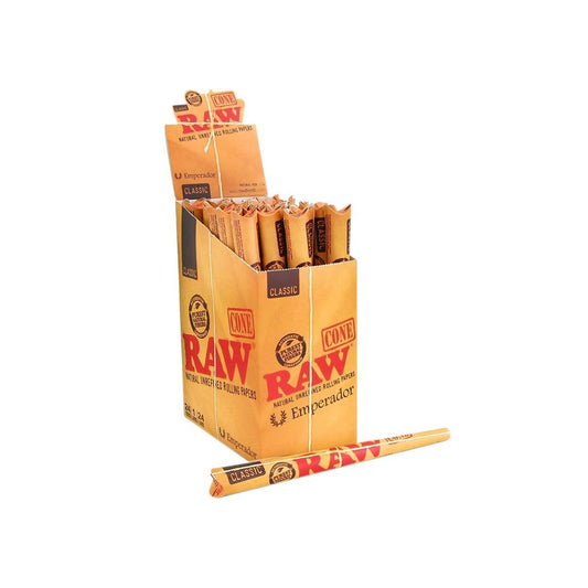 Raw - Cones - Classic - Emperador - 24ct