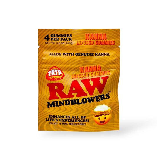Raw Mindblowers - Tryp Kanna Infused Gummies - 4pk - 8ct