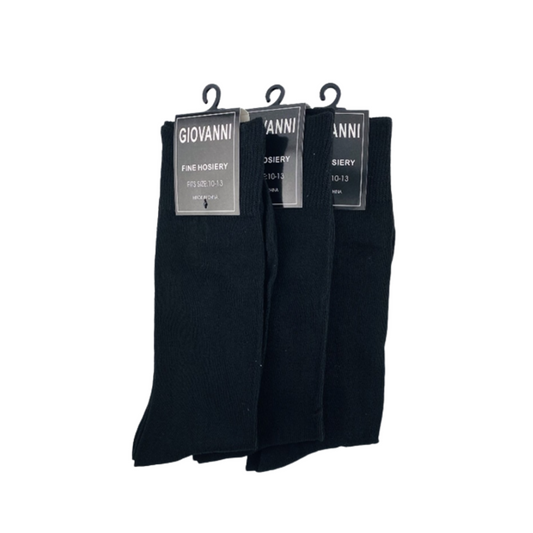 Dress Socks (Fits Size 10-13) - 12ct
