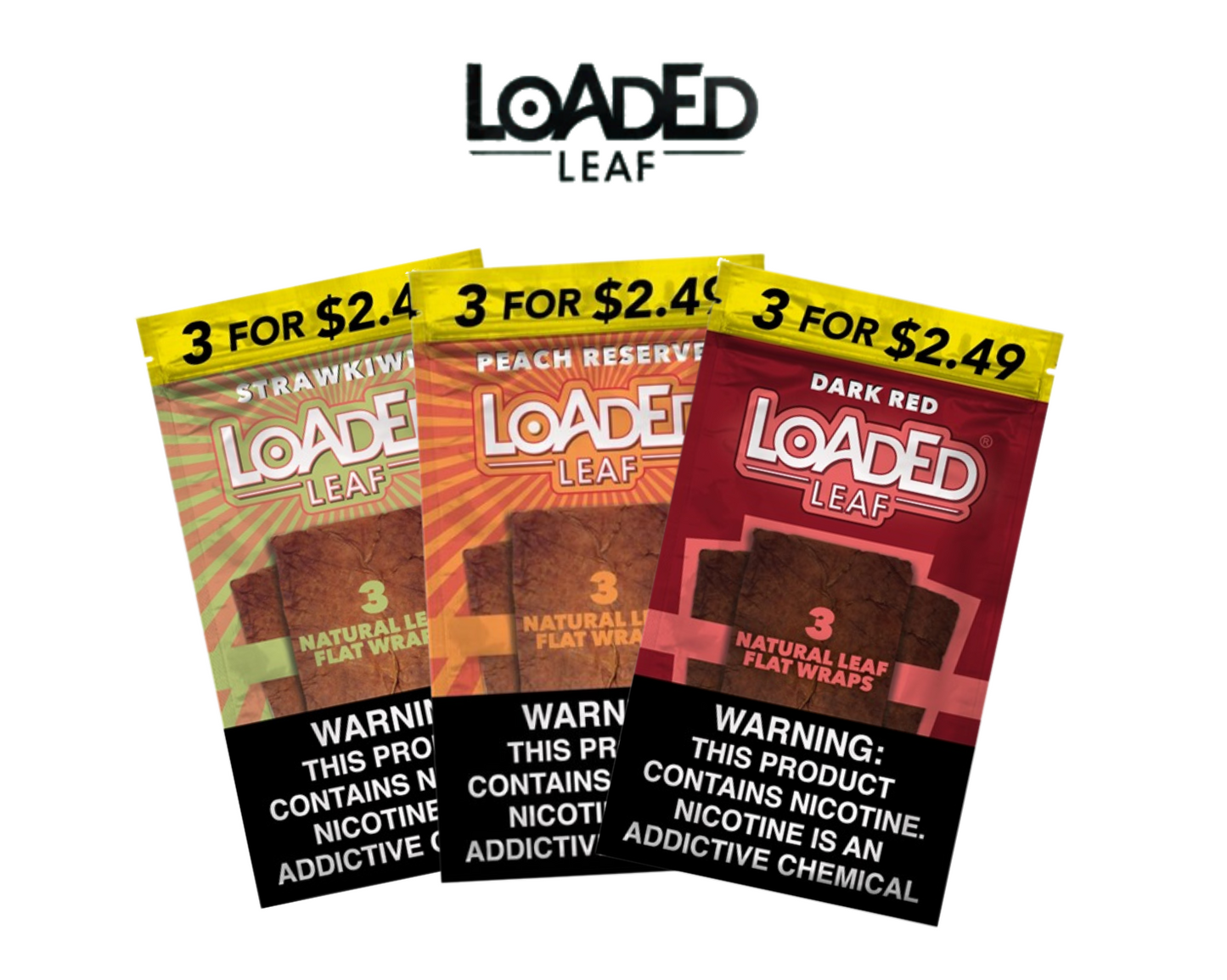 Loaded Leaf Wraps (3/$2.49) - 3pk - 10ct