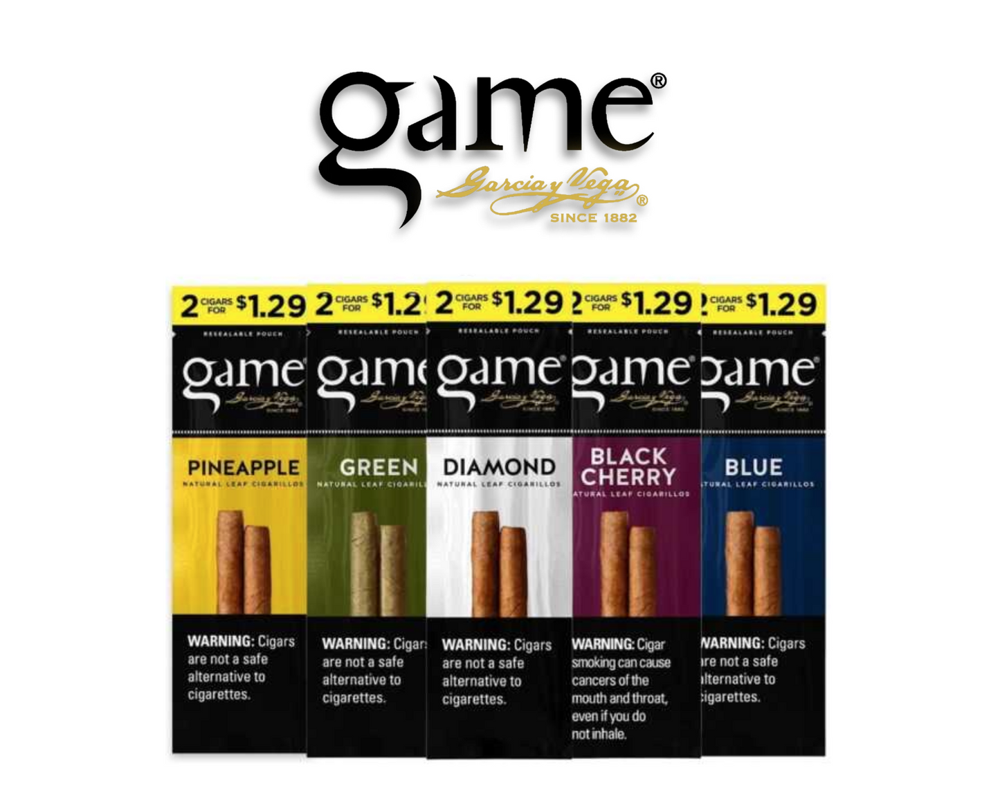 Game Cigarillos (2/$1.29) - 2pk - 30ct