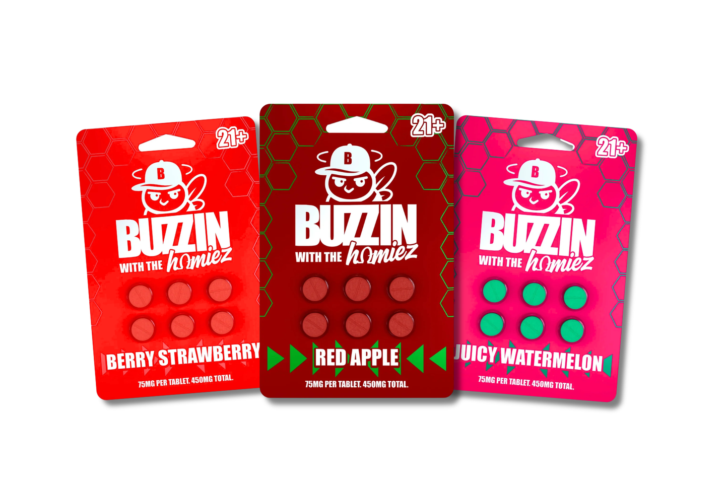 Buzzers - 75mg Cat's Claw Extract Tabs - 6pk - 6ct