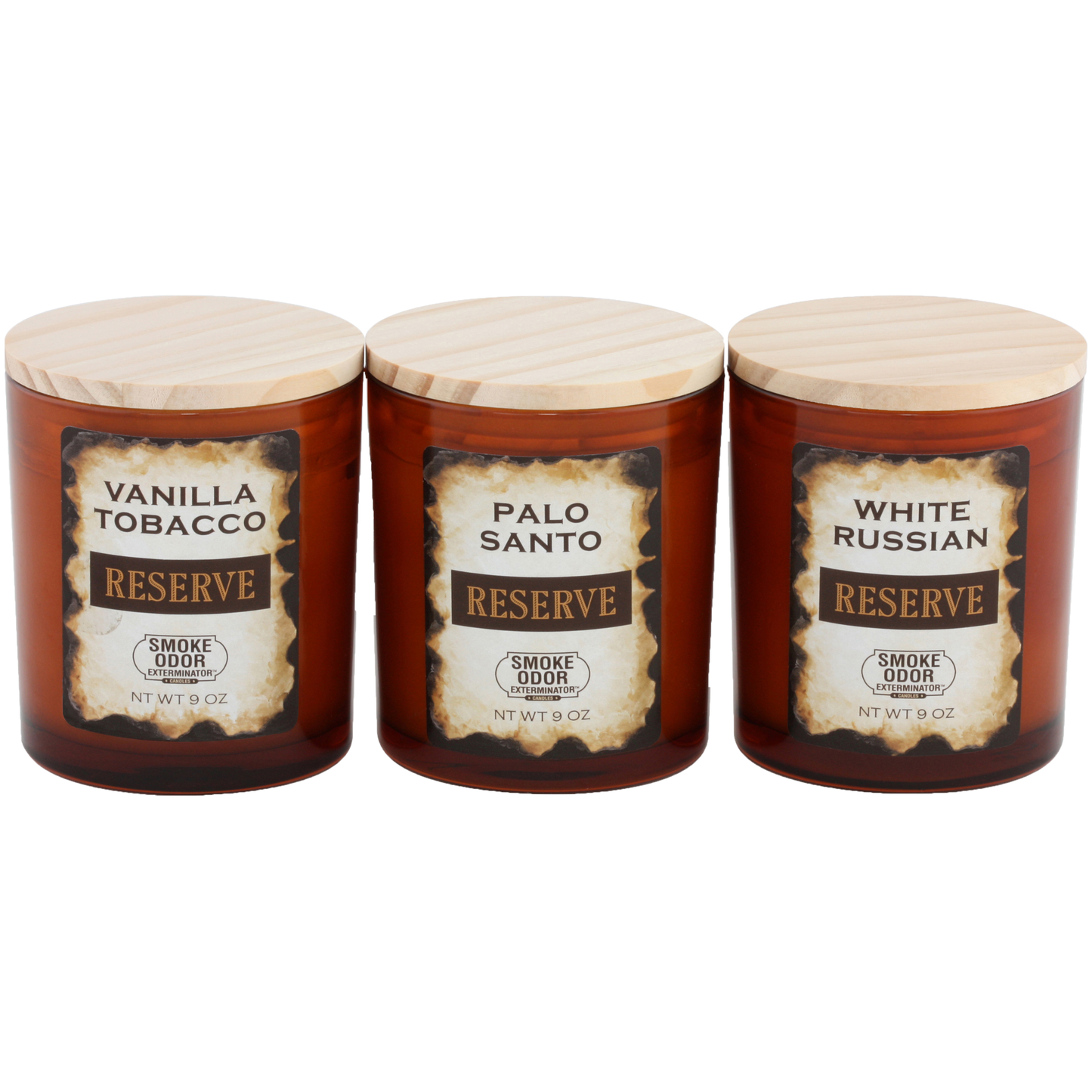 Smoke Odor Eliminator Reserve Collection 9oz Candles - Assorted Scents