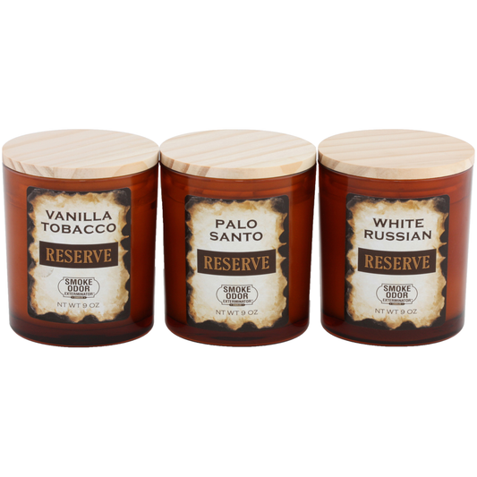 Smoke Odor Eliminator Reserve Collection 9oz Candles - Assorted Scents