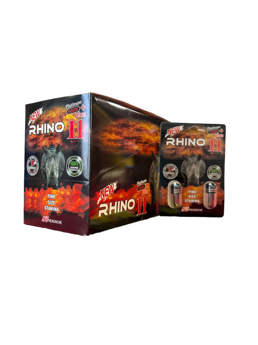 Rhino 8 - Enhancer - Platinum 500K - 2pk - 24ct