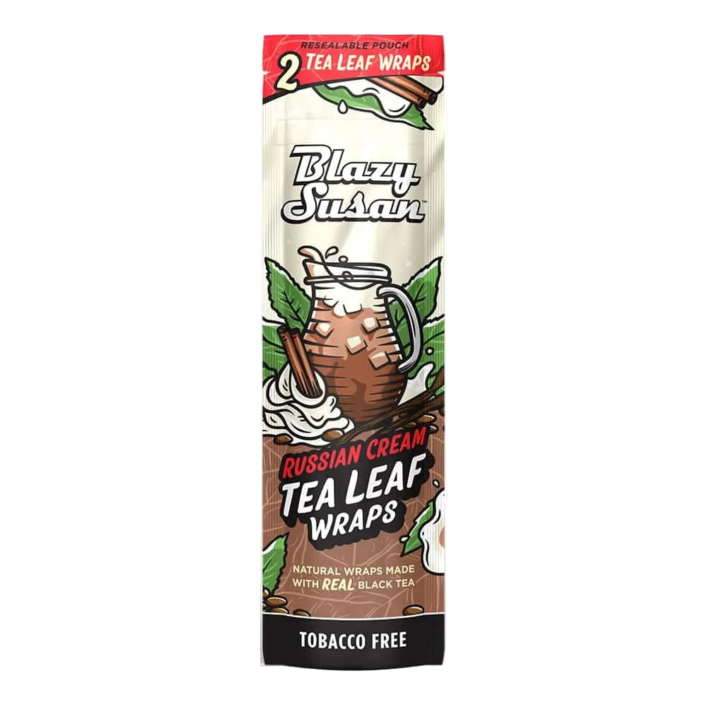 Blazy Susan - Vegan Natural Tea Leaf Wraps - 2pk - 25ct
