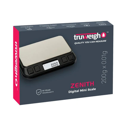 Truweigh - Scale - Zenith Mini - 200g x 0.01 - Black