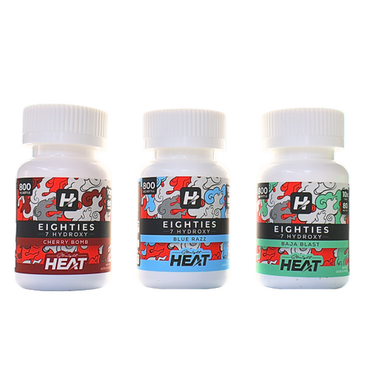 Straight Heat - 80mg 7-OH Tabs - 10pk