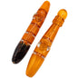 HP - 2ct - 6.5" Frit Art Heavy Gold Fumed