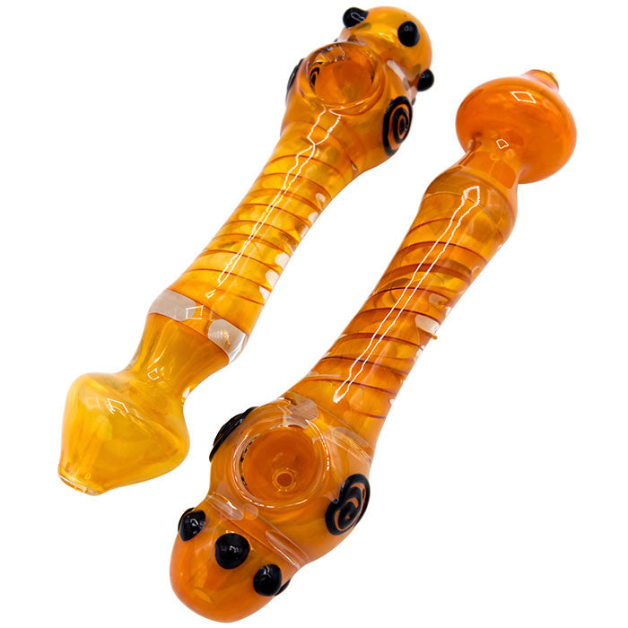 HP - 2ct - 8.5" Gold Fumed Twisted Art